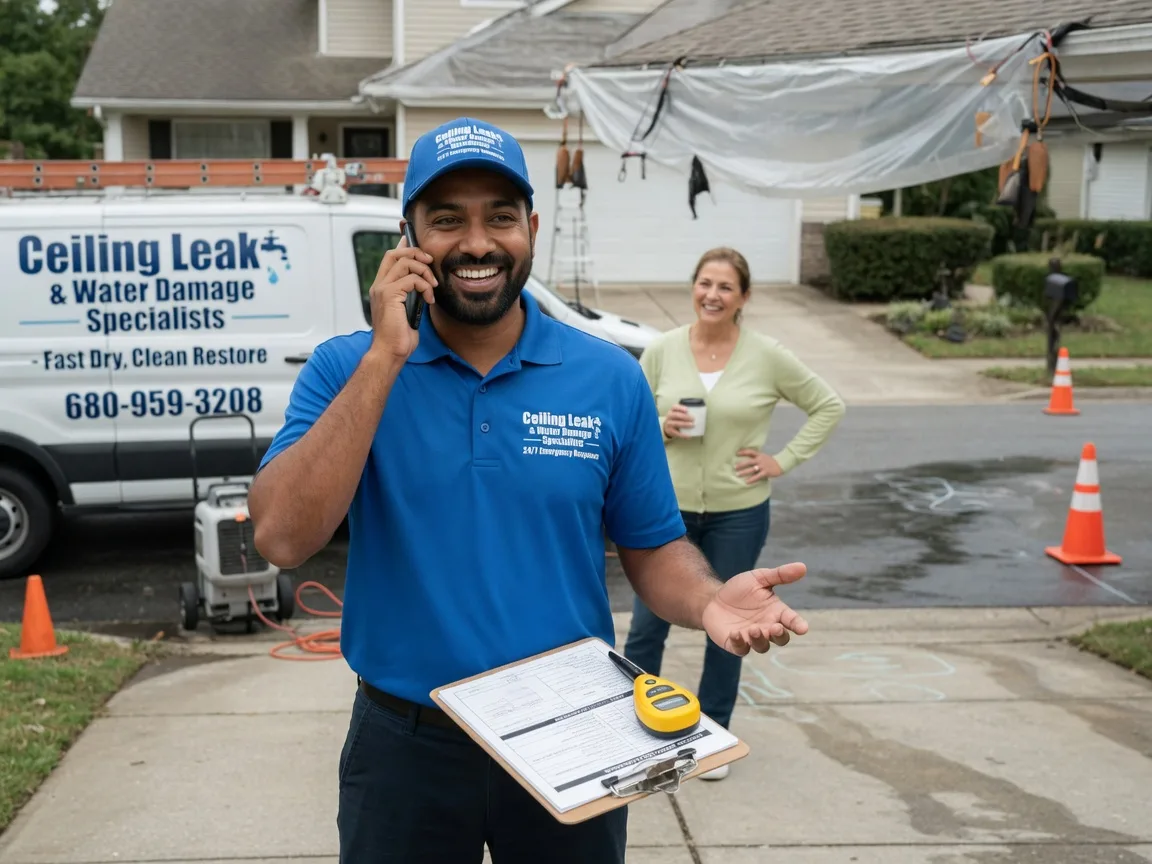 Ceiling Leak Cleanup Zalma, MO FAQs